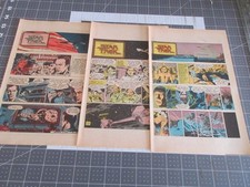 Lot of 3 Star Trek by Sherman DiVono & Ron Harris, Sunday comic Strips 1981