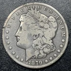 1879-CC Morgan Silver Dollar $1 VG Details Carson City Mint Capped CC