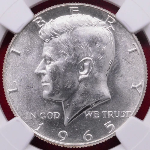 NGC MS-65! 1965 KENNEDY HALF