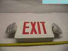 Used: EECLEDRGMVRHC Led Exit Signs With Emergency Lights