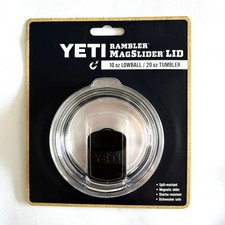 Yeti Rambler MagSlider Lid MEDIUM  10oz Lowball/ 20oz Tumbler  Brand New 