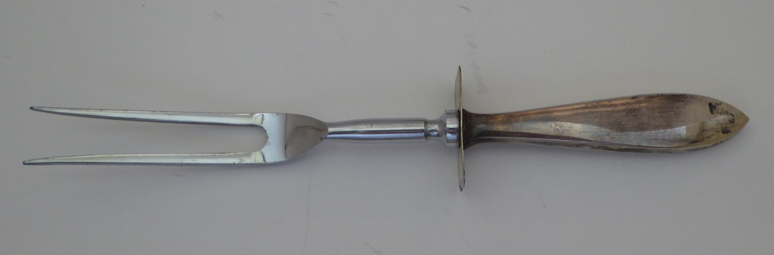 8 Pc William Adams Sterling Silver & Stainless KNIFE SET Carving Steak SS Handle