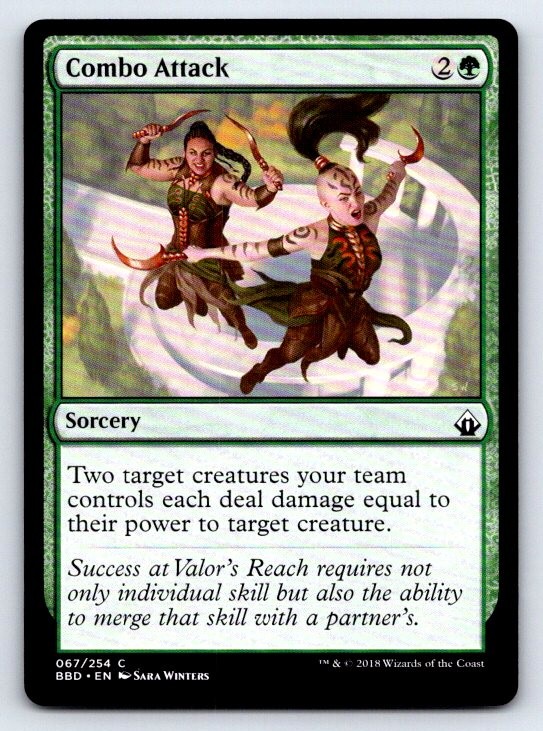 Combo Attack 67 Common Battlebond Magic: The Gathering Lightly Played
