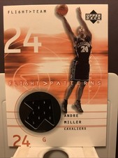 2001-02 Upper Deck Flight Team - Flight Patterns Andre Miller #AM (MEM)
