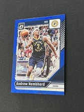 2024-25 Panini Donruss Optic - Andrew Nembhard #25 Blue Velocity Prizm
