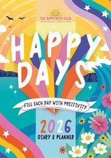 2026 the Happiness Club Diary Planner by Carousel Calendars (English)
