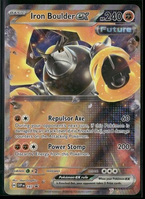 Iron Boulder ex 147 Holofoil NM