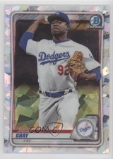 2020 Bowman Chrome Prospects Atomic Refractor Josiah Gray #BCP-48 6z2