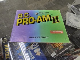 R.C. Pro-Am II with Instruction MANUAL Tested Works Authentic Nintendo NES Game