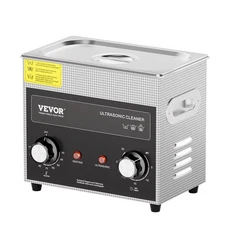 3L 150W Portable Ultrasonic Cleaner with Drain Valve Included