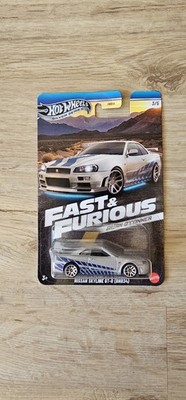 Hot Wheels Nissan Skyline 2 Fast 2 Furious Brian O'Connor Silver Series