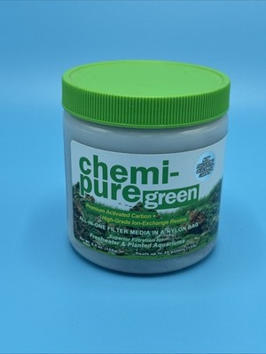 Chemi-pure Green Premium Activated Carbon 5oz Filtration Media Aquarium