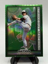 2025 Leaf Baseball Nation #SMB-20 Jim Palmer Strikeout Machines #/4