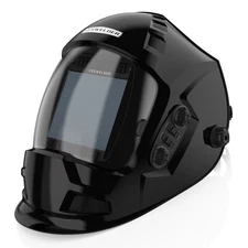 YESWELDER  Welding Helmet, True Color, Solar, TIG/MIG/Arc/Grind Auto Darkening