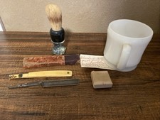AF-Bannister Straight Razors/Box (Restore), 1967 Note- EverReady-Brush,Cup#5077