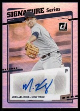 2020 Donruss Signature Series #2 Michael King Auto - BB