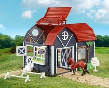 Breyer 59212 Riding Camp Stablemates Stable 1:32 horse toy model horses toys NEW