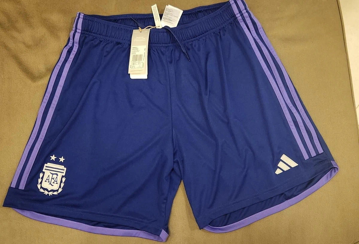 Molester Paine Gillic Vigilante Genuine Argentina Adidas World Cup 2022 Mens XL Purple Shorts BNWT (hb9213)  | eBay