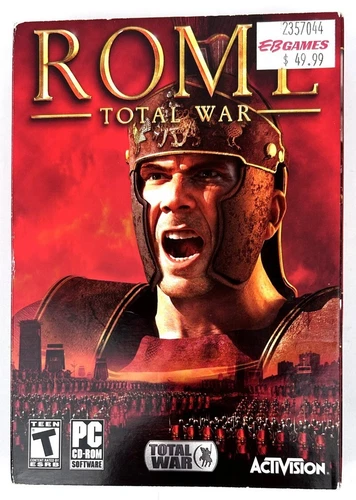Rome Total War Activision CD-ROM PC Game **MISSING DISC 1**