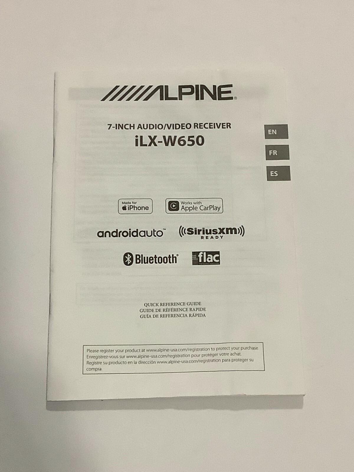 ALPINE OWNER MANUAL FOR Digital Media Receiver/Monitor ILXW650 eBay