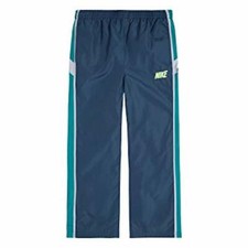 NEW Boys Nike Wind Pants, Squadron Blue Emerald Size 4