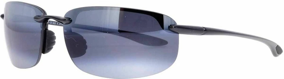 Maui Jim 407-02 Ho'okipa Gloss Black Frame / Grey Polarized Lenses Hookipa - Image 2 of 4