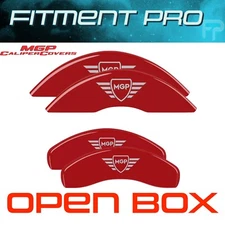MGP Brake Caliper Cover Set Red for 13-17 Land Range Rover Sport 25002SMGPRD