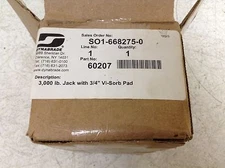 Dynabrade 60207 3,000 lb Jack with 3/4" VI-Sorb Pad New (TSC)