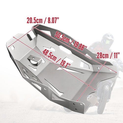 Anodized Engine Guard Cover Skid Plate For Ducati DesertX Desert X 2022-23-2024 - Picture 6 of 12