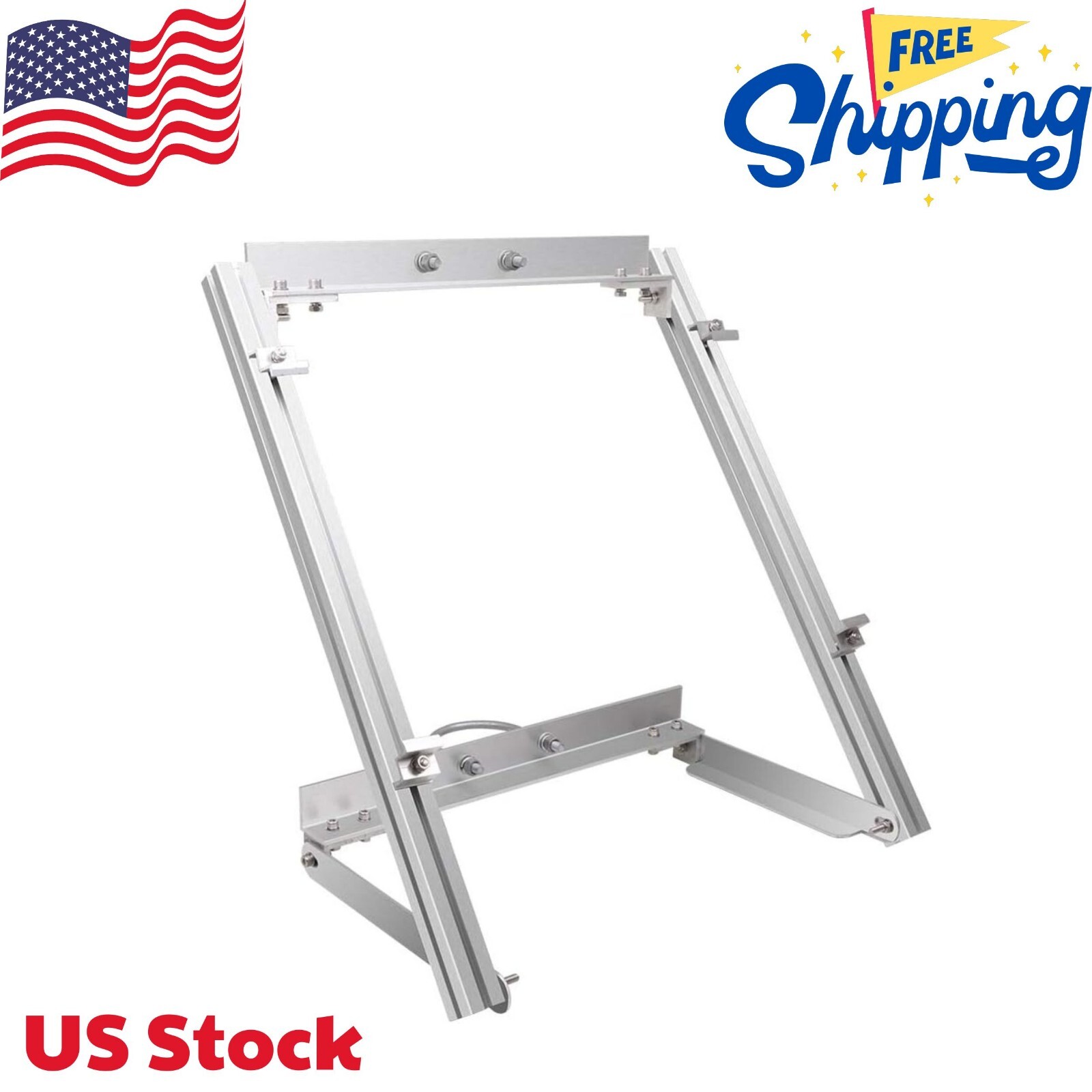 Solar Panel Side of Pole Mount for 50W/100W Solar Panel Moun