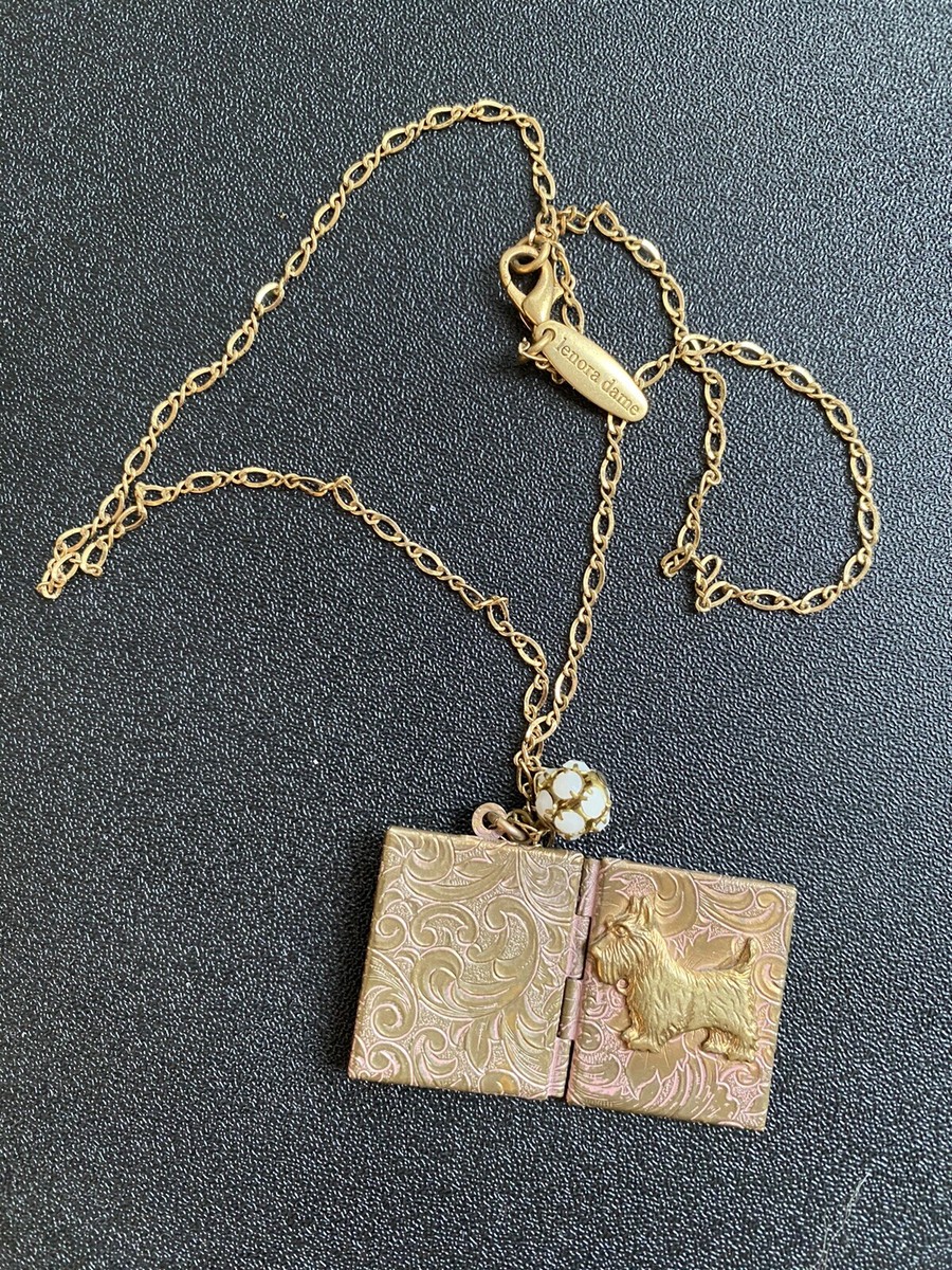 Lenora Dame Scottie Locket Necklace