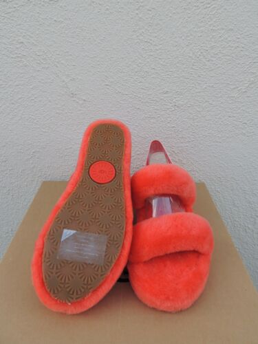 UGG LAVA FLOW FLUFF OH YEAH SLIDE SHEEPSKIN SLIPPER SANDALS, US 10/ EUR 41 ~NIB - Picture 4 of 4