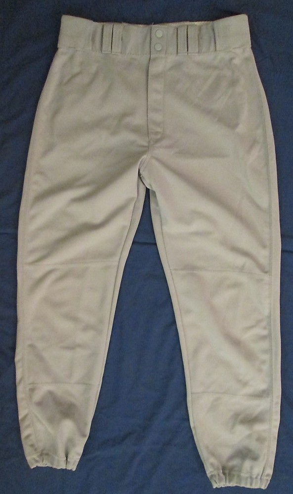 TAG Team Gray athletic elastic  leg baseball pants  Adult Medium * Nice