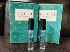 Gucci Memoire D Une Odeur Eau De Parfum Sample Spray Vials 2 X 1 5 Ml For Sale Online Ebay