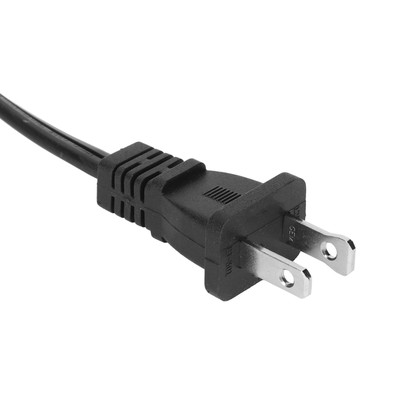 New Nema 1 15P To Nema 1 15R Power Cord 2 Pin 3 Sockets 2.1ft Power Conversion C