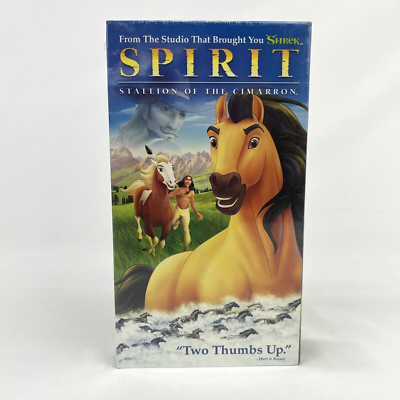 Spirit Stallion Of The Cimarron VHS Tape 2002 New Sealed No