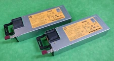 HP HSTNS-PL41 800W Power Supply For DL360 DL380 DL385 G9 723599-001    LOT OF 2
