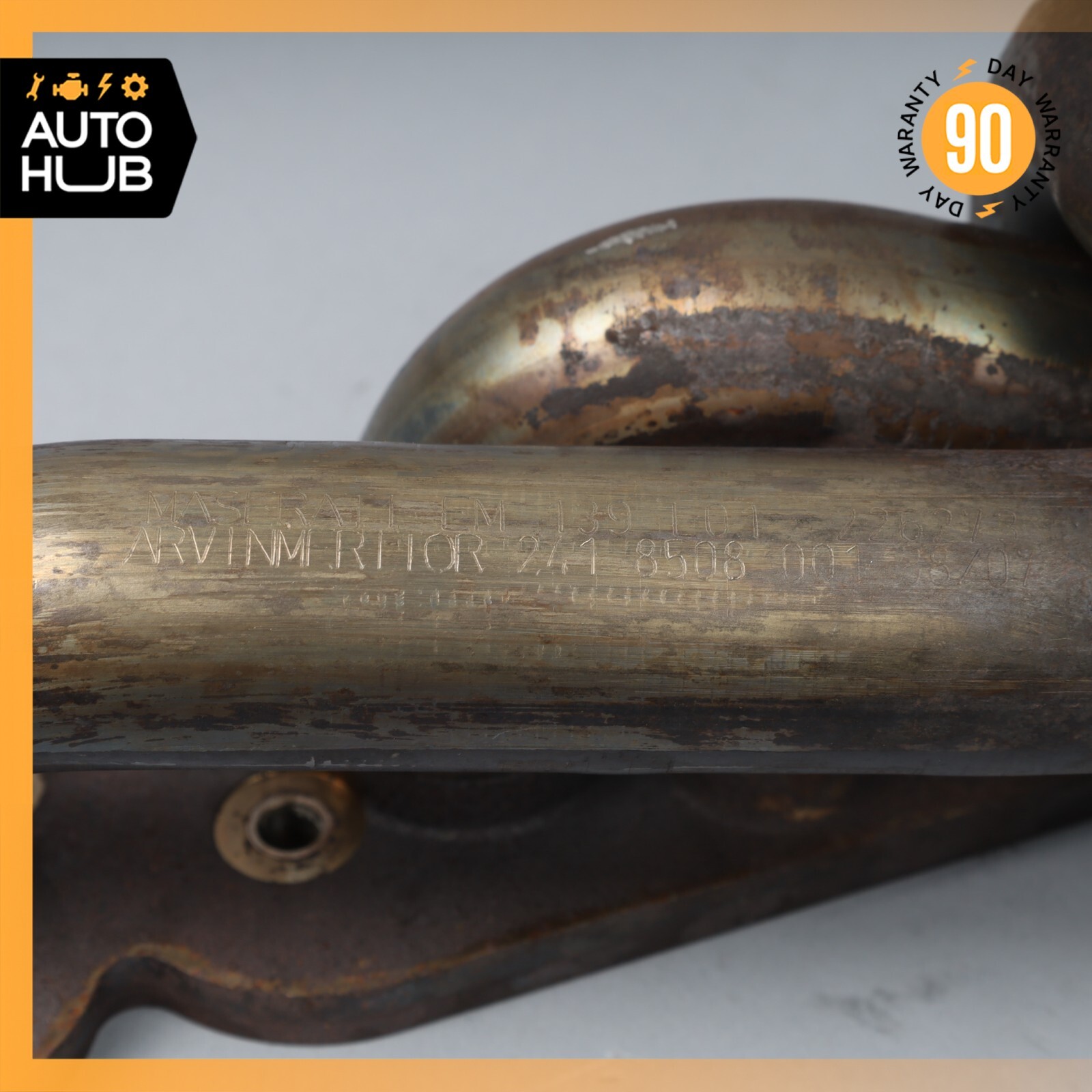 04-19 Maserati GranTurismo Quattroporte Exhaust Manifold Left Side OEM