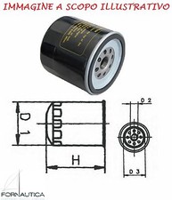FILTRO OLIO AVVITABILE PER MOTORE FUORIBORDO HONDA 40 HP. 