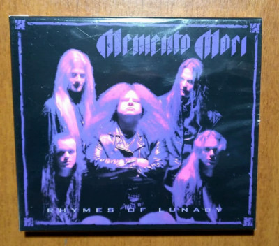 Memento Mori - Rhymes of Lunacy Sweden Epic Doom BR. Ed. CD