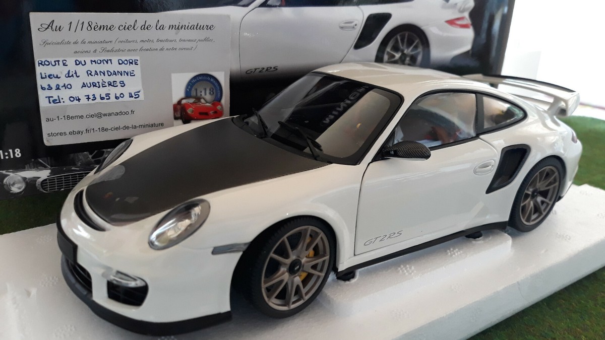PORSCHE 911 997 GT2 RS de 2011 blanc 1/18 MINICHAMPS 100069400 voiture miniature 4012138106598 | eBay