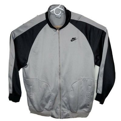 blocked warm up track jacket
