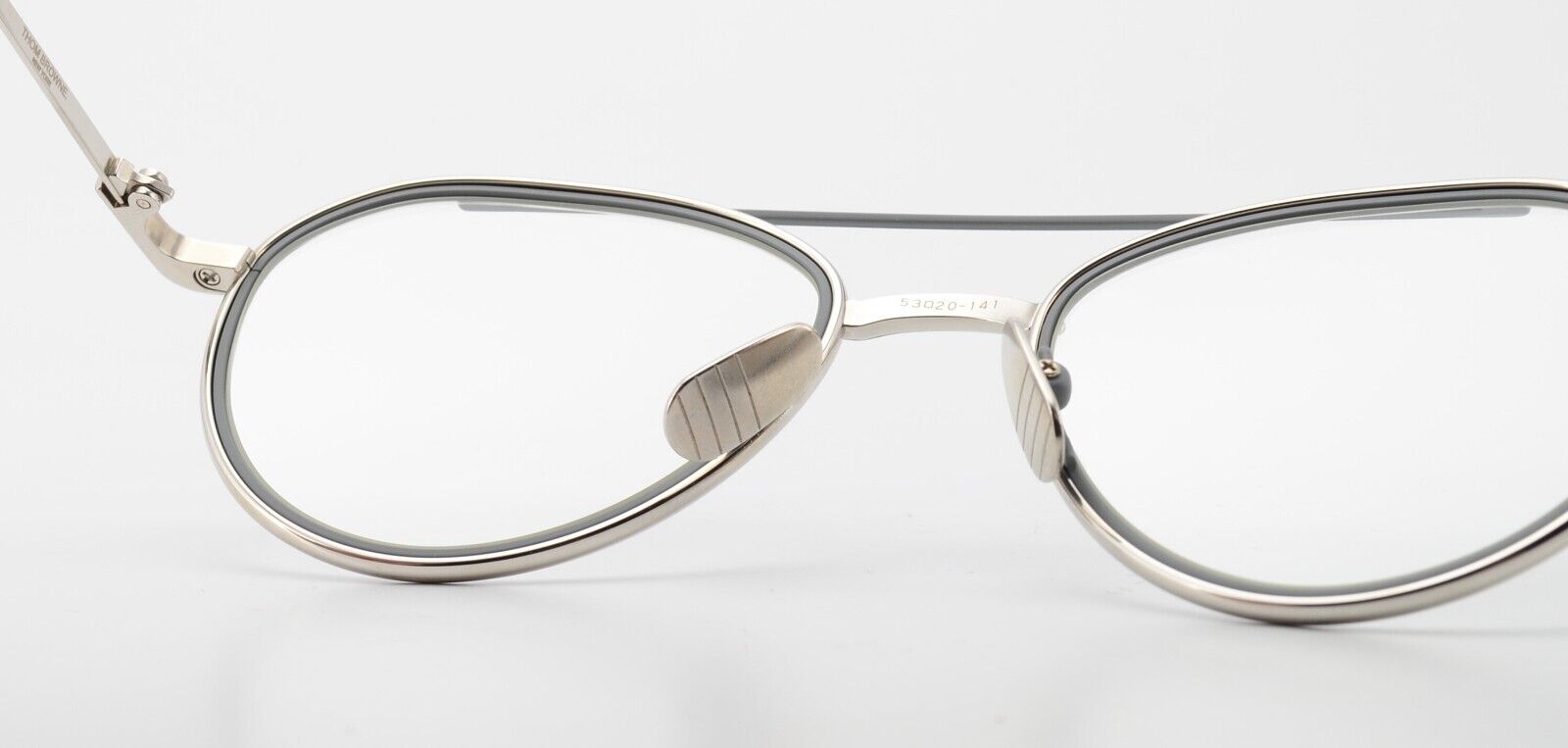 Thom Browne. Glasses Spectacles Mod. TB 109 B 53-20 141 Ny Pilot
