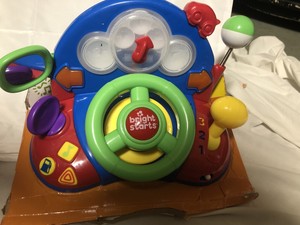 bright starts steering wheel