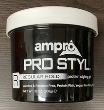 Ampro Pro Styl Regular Hold Protein Styling Gel 32 oz 908g FREE SHIPPING