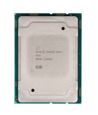 Intel Xeon 5215 2.50GHz 13.75MB L3 Cache Socket 3647 CPU Processor SRFBC