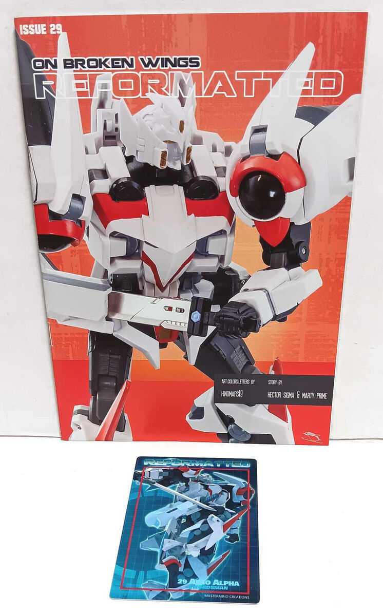 REFORMATTED R-29 AERO ALPHA SWORDSMAN MASTERMIND CREATIONS REFORMATTED R-29 AERO ALPHA SWORDSMAN MASTERMIND CREATIONS