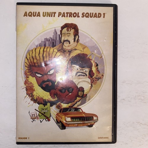 Aqua Unit Patrol Squad 1 Volume 1 DVD Aqua Teen Adult Swim Cartoon