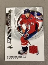 2020-21 Upper Deck SP Hockey Connor McMichael SP Rookie Authentics Patch Relic