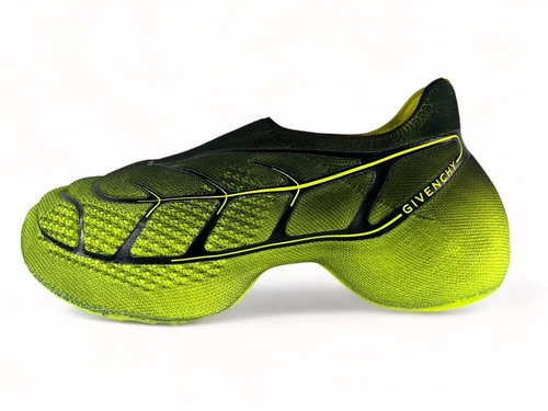 Givenchy TK-360 Black Yellow Slip-on Knit Sneakers size US 9 EU 42 Made in Italy